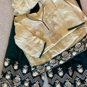 Eid Ramadan special Silk Kurthi palazzo set